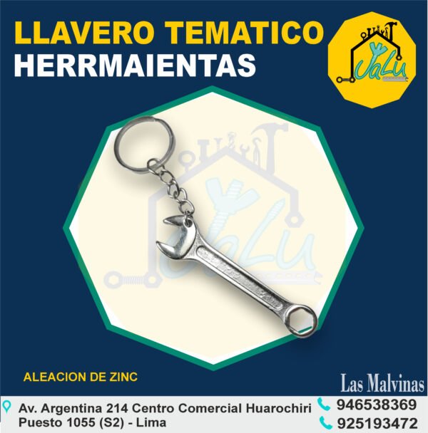 LLaveros Tematicos de Herramientas - Imagen 9