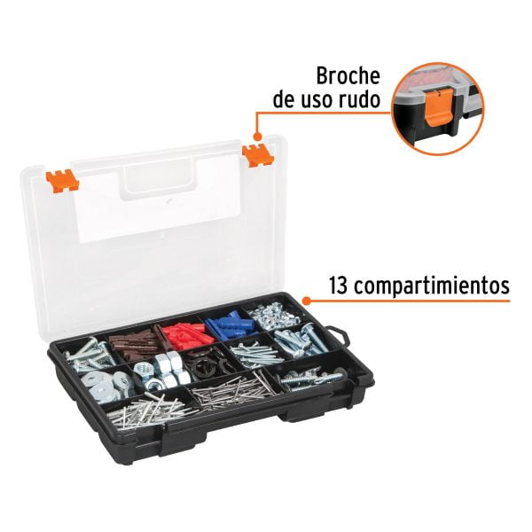 Organizador 10" con 13 compartimentos, Truper - Imagen 9