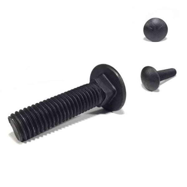 Perno cabeza de Coche UNC Negro Grado 2