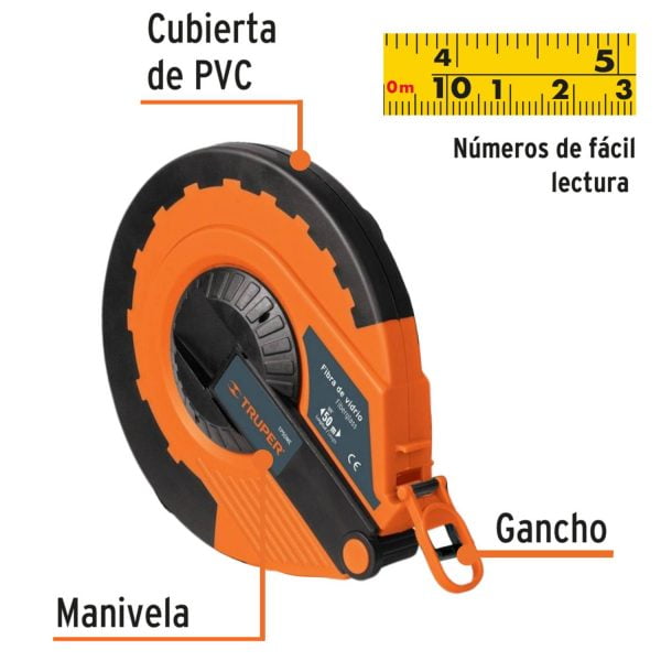 Winchas de fibra de vidrio, carcasa plástica - Imagen 3