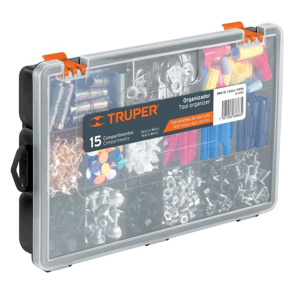 Organizador 11" con 15 compartimentos, Truper - Imagen 4