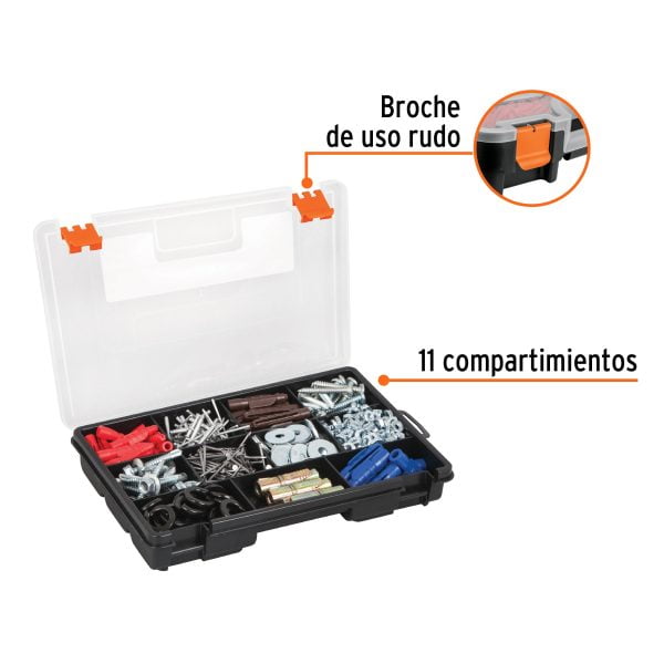 Organizador 9" con 11 compartimentos, Truper - Imagen 6