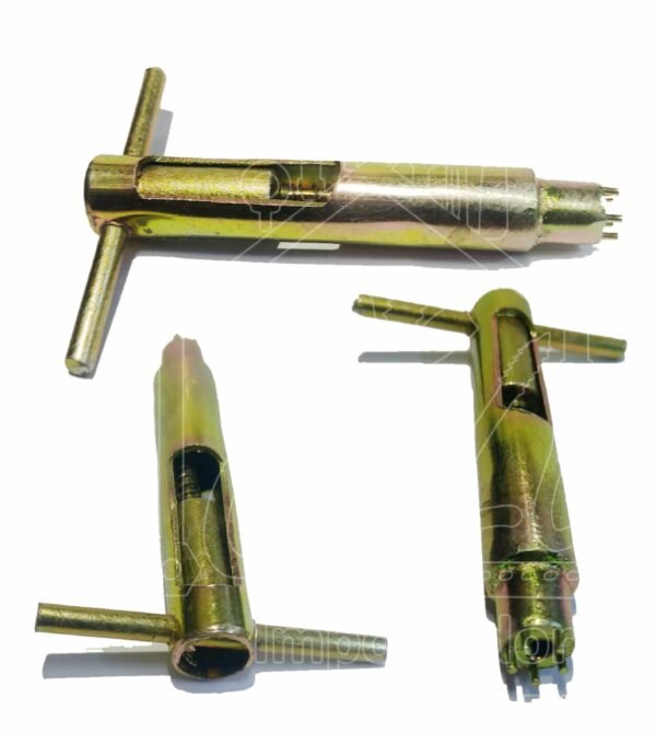Llave para medidor 6 pines con resorte