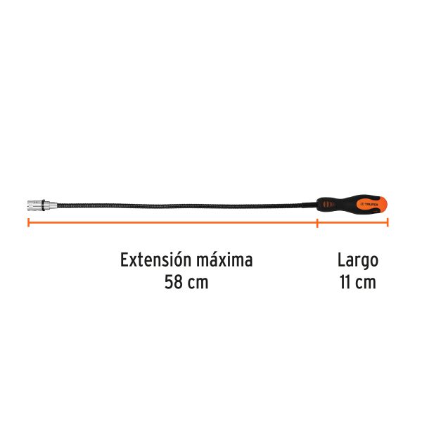 Imán flexible de acero con LED, 3 kg, Truper - 15326 - Imagen 2