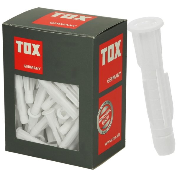 Tarugo Trika blanco expansivo de nylon Aleman - TOX