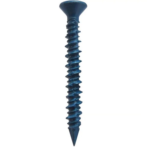 Tornillo para concreto Azul Cabeza plana anclaje rápido TORCON - MAMUT - Imagen 3