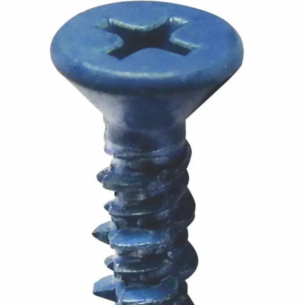 Tornillo para concreto Azul Cabeza plana anclaje rápido TORCON - MAMUT - Imagen 5